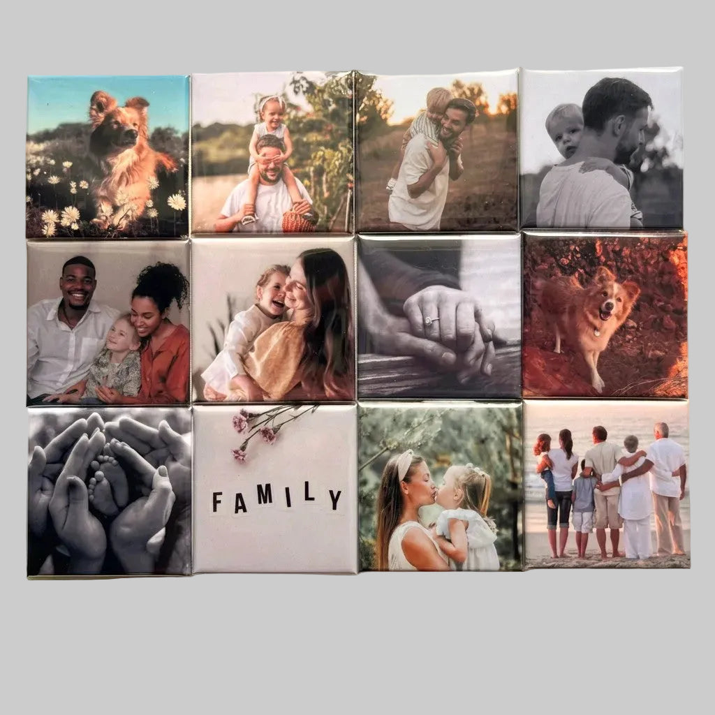 Custom Square Photo Magnet